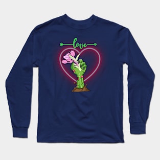 Zombies Need Love Too Long Sleeve T-Shirt